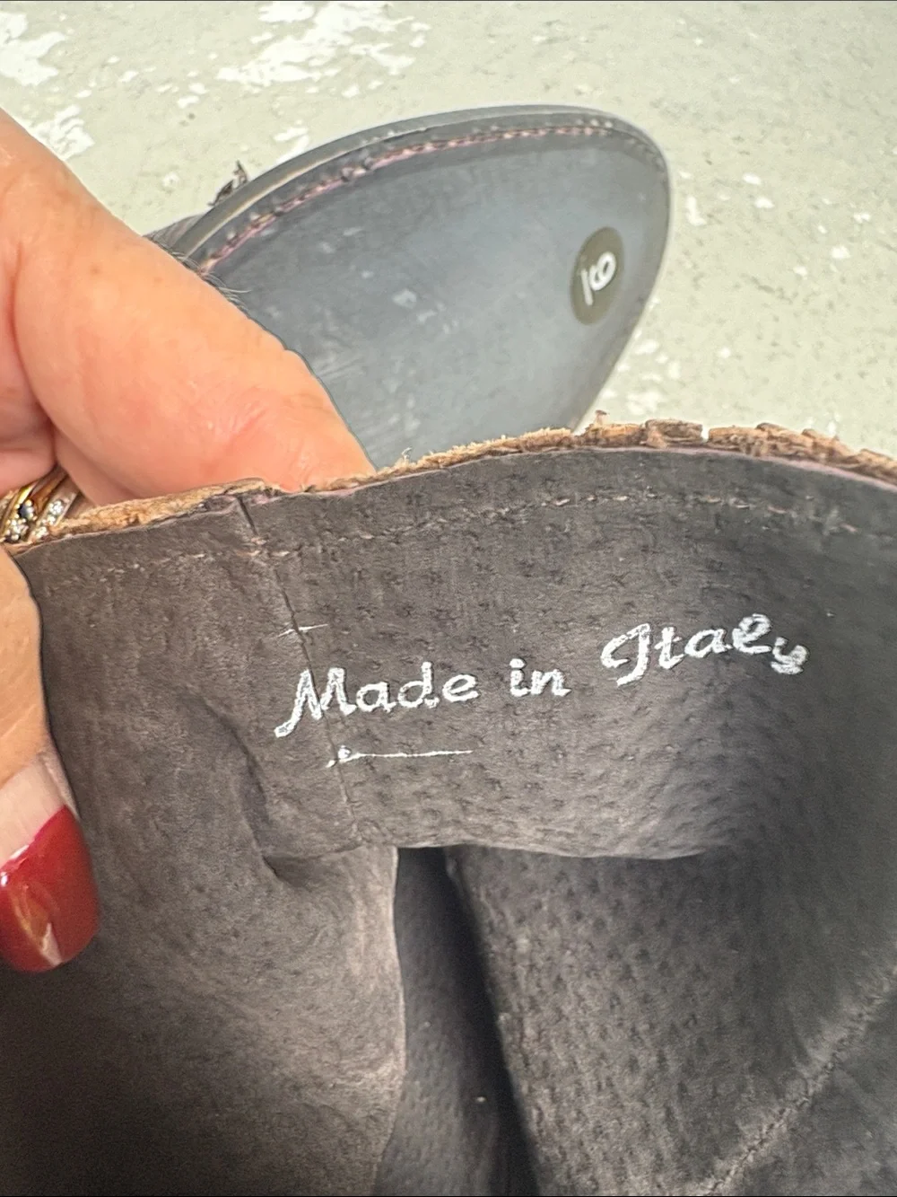 Vintage true religion ankle leather boots